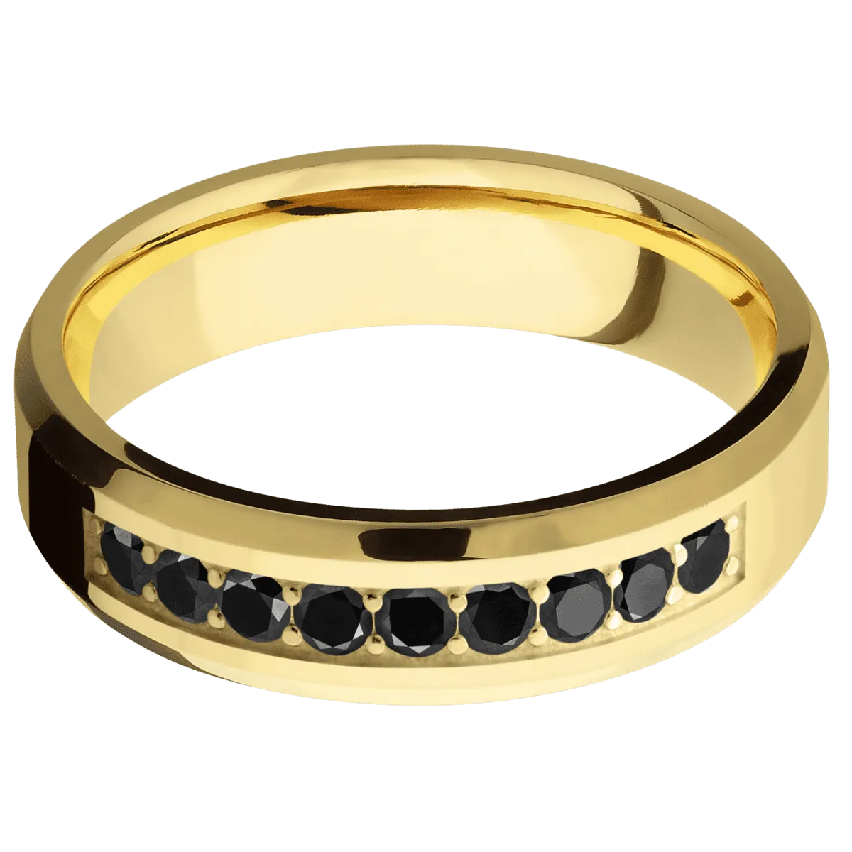 14K Yellow Gold with Polish , Polish Finish