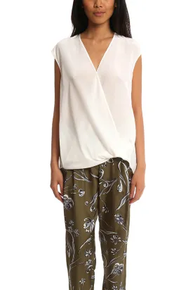 3.1 Phillip Lim Soft Draped Sleeveless Blouse