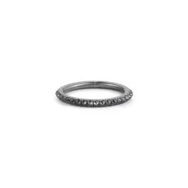 Courier Black Diamond Ring