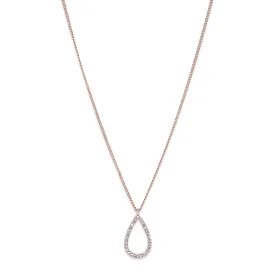 DELIA necklace rosegold-plated