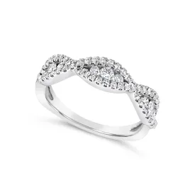 Diamond Infinity Design Ring