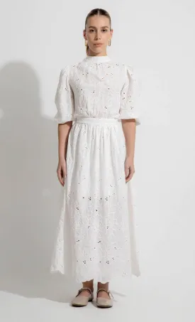 ESPECIA Allen Maxi Dress - Off White