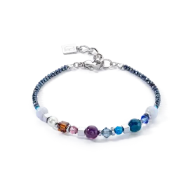 Festive Spheres bracelet silver-royal