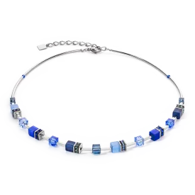 GeoCUBE® Iconic Lite Necklace Blue