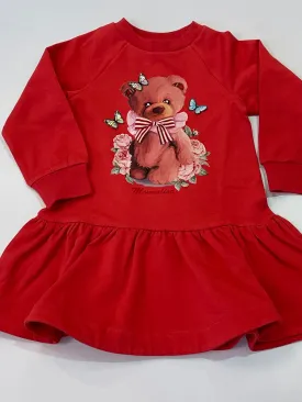 Monnalisa - Red Teddy Dress