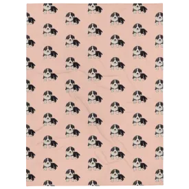 Puppy Pattern Cute Throw Blanket