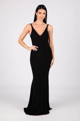 Thalia Gown - Shimmer Black