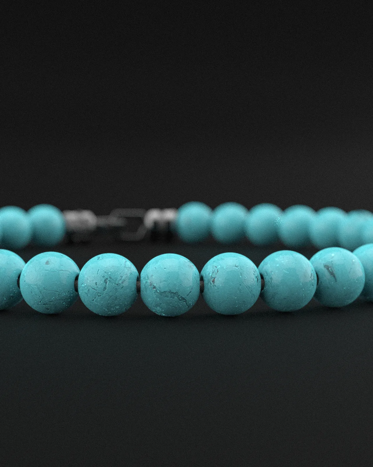 Turquoise Matte Bracelet 6mm | VERTEX